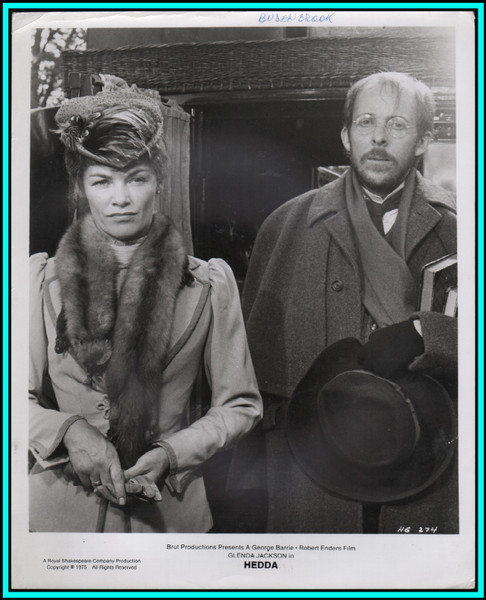 GLENDA JACKSON & PETER EYRE in "Hedda" - Original Vintage Photo - 1975