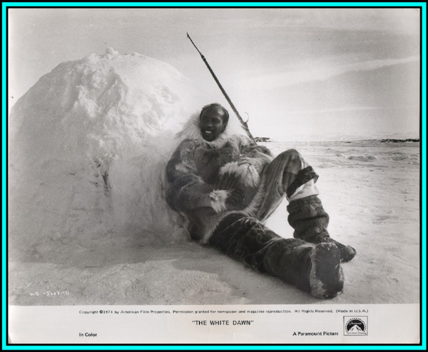 LOUIS GOSSETT JR. in "The White Dawn" - Original Vintage Photo - 1974