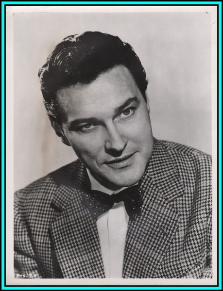 TERENCE MORGAN in "Piccadelly Third Stop" - Original Vintage PORTRAIT - 1960