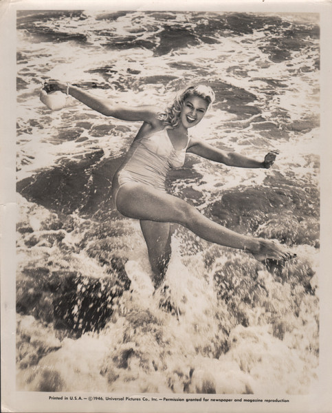 JOAN SHAWLEE - US Actress - Original Universal Vintage PORTRAIT - 1946