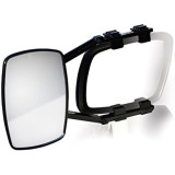 Clamp-On Towing Mirror - Black