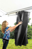 Black 54" x 180" RV Awning Shade 51455