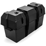 Heavy Duty Double Battery Box with Straps and Hardware - Group GC2
