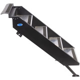 STP-4-26-33H Strut-Assist StepAbove RV Entry Step - 4 Step, 36.5-42.5" Height, 8" Rise, 26" Door Width