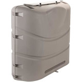 Heavy-Duty 20lb or 30lb Dual Propane Tank Cover (Bronze) 40530