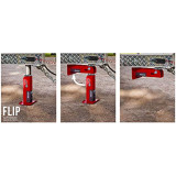 Fastway FLIP Trailer Tongue Automatic Fold-Up Jack Foot Plate for 2 1/4" Jacks-6" Extension