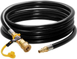 Propane Feed Hose To Connect Low Pressure Gas Appliance To LPG Cylinder