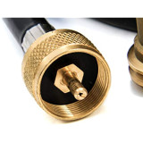 Propane Brass Tee with 3 Port and 12' Hose 59103