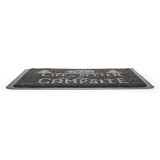 Life Is Better At The Campsite Scrub Mat - Grey/White