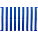 Awning Leisure Mat-Blue Stripe 6' X 9' 42871