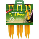 9" ABS Tent Pegs 6 Count 9309