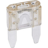 Clear 25 AMP Mini-Blade Fuse - Pack of 2 65151