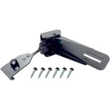 Locking Camper Latch & Strike Black 013055B