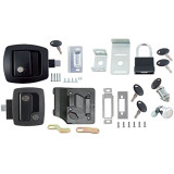 RV Door Lock Keyed Alike Kit - Deluxe Black 013-6203