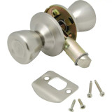 Combo Lock Set with Know Lock and Dead Bolt - Stainless Steel 013-234-SS