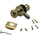 Inc Privacy Lock Set Polished Brass
