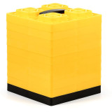 Fasten Leveling Blocks W/ T-Handle - 44512 - Yellow - Single Tire