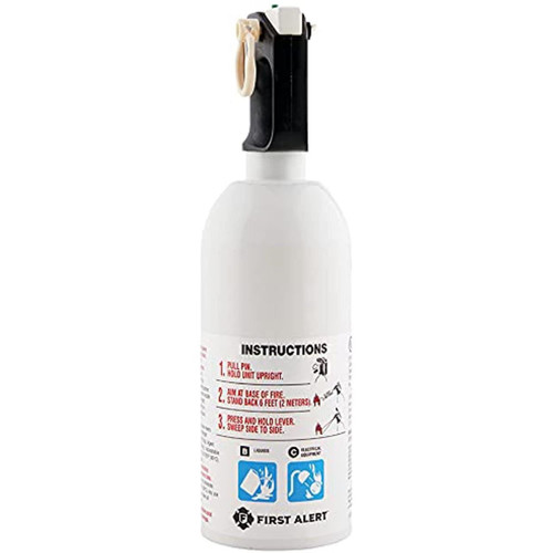 KITCHEN5 Fire Extinguisher, 1 pack, White