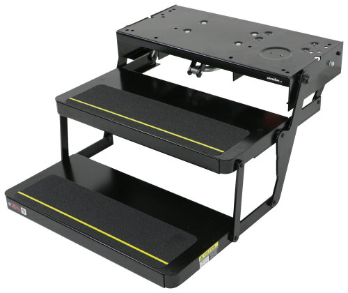 32 Series Electric Step Assembly with Standard Drive Operation and No Switch Kit for RVs and Travel Trailers