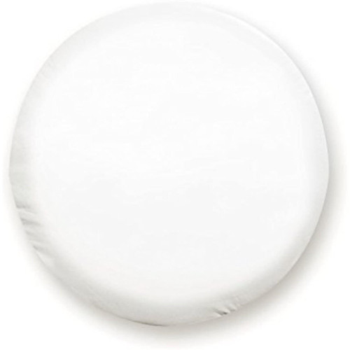 Polar White Vinyl Tire Cover L (Fits 25 ½" Diameter Wheel) 1758