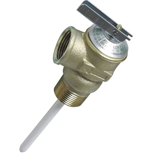 Propane Hose and Connector (T and P Valve 3/4In with 4In Probe Coated, 150Psi, Bulk) 10471