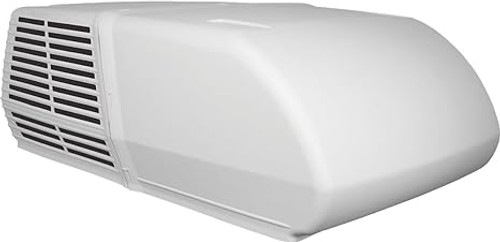 Roughneck Series MACH 15 Medium-Profile Air Conditioner - 15,000 BTU, Textured White 48204-6665