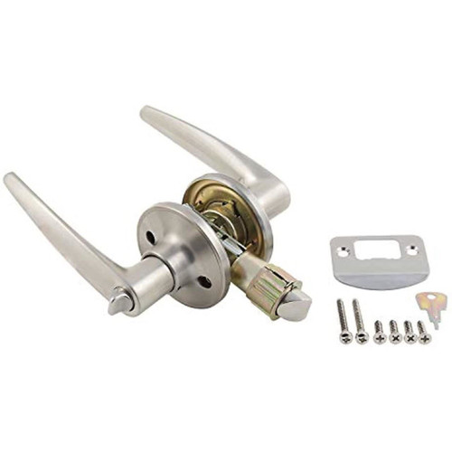 AP Products 013-231-SS Lock Set Privacy Lever Style