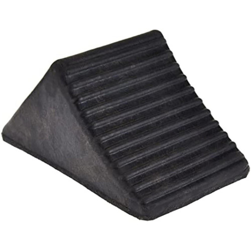 Wheel Chock - Rubber, Black