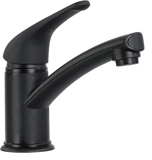 Empire Faucets 9in Black Single Lever Bathroom Faucet