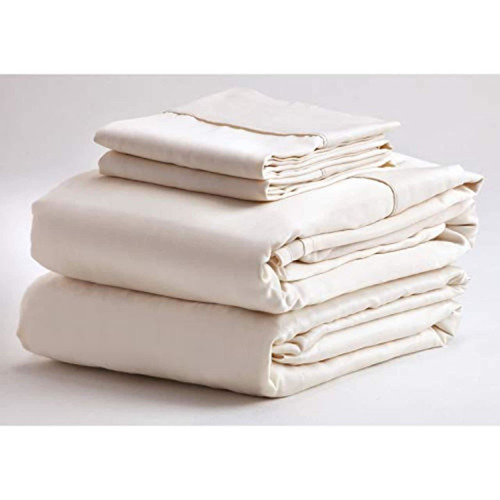 Adjustable Sheet Set - Queen Size, Ivory (Denver RV)