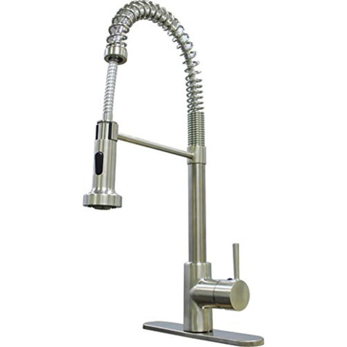 American Brass Empire Faucets Kitchen Faucet with Hi-Arc Coiled Hammer Spout SP5000N-A