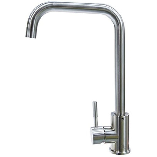 Components Flow Max Square Gooseneck Kitchen Faucet for RVs and Residential