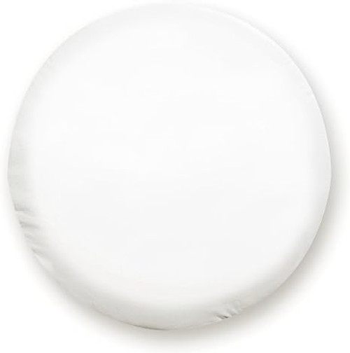 Polar White Vinyl Tire Cover I (Fits 28" Diameter Wheel) 1756