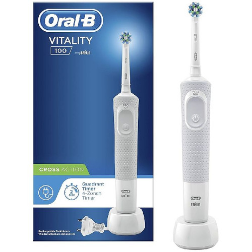 Cepillo eléctrico oral b vitality blanco