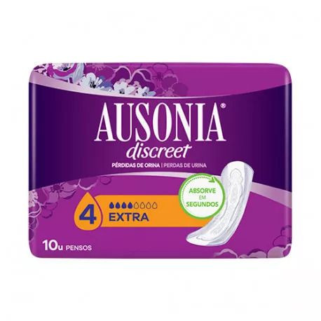 Ausonia discreet extra 10 unidades