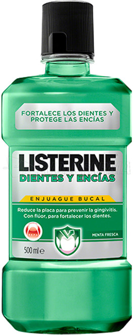 Listerine dientes y encías, 500 mL