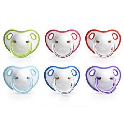 Suavinex chupete confort tetina látex anatómica +6 m, 1 UD