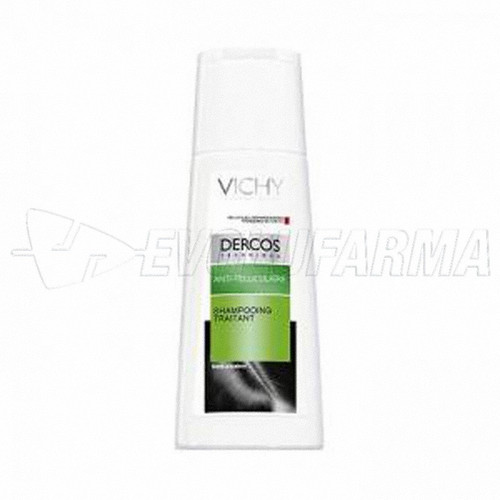 Vichy dercos champú anticaspa fortificante. envase de 200 mL.
