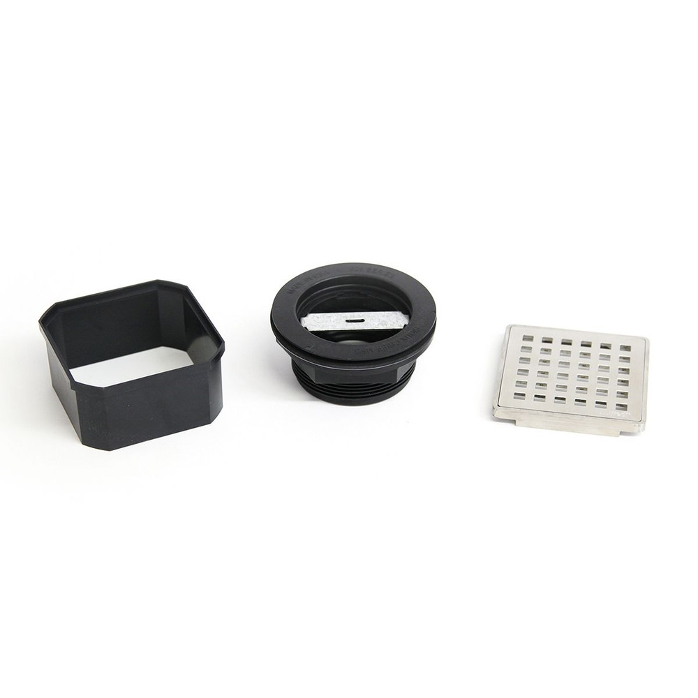 Wedi Fundo Primo Shower Kit 36" x 36" Center Drain (US2000002