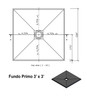 Wedi Fundo Primo Shower Kit - 36" x 36" (US2000002)