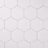 Cube Hexagon Blanco 5"x6"