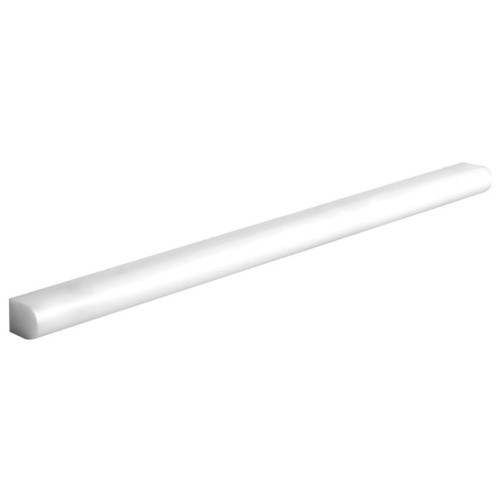 Thassos Polished 1/2"x12" Pencil Liner