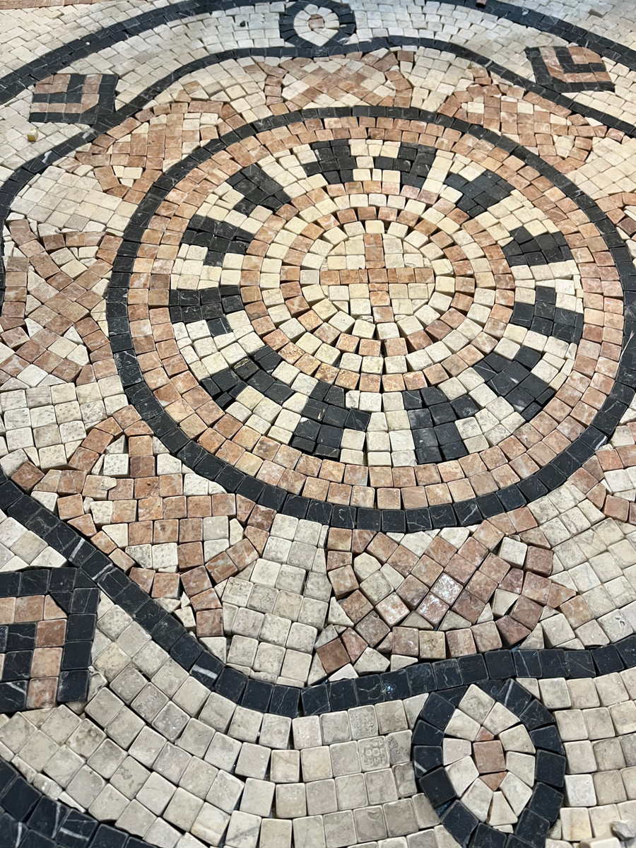Travertine & Marble Murals 48"x48"  AS IS $300