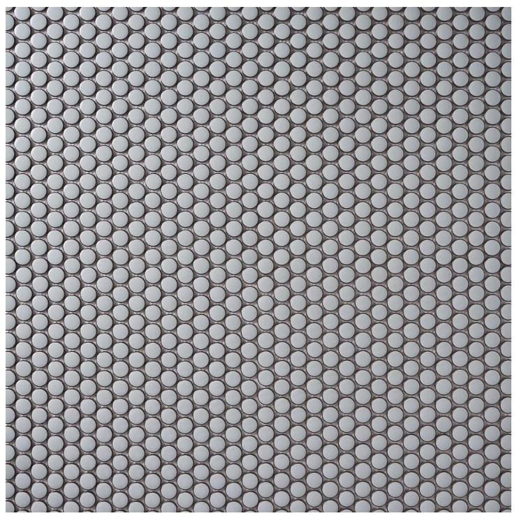Alameda Mint Green Gloss 12×12 Penny Round Mosaic