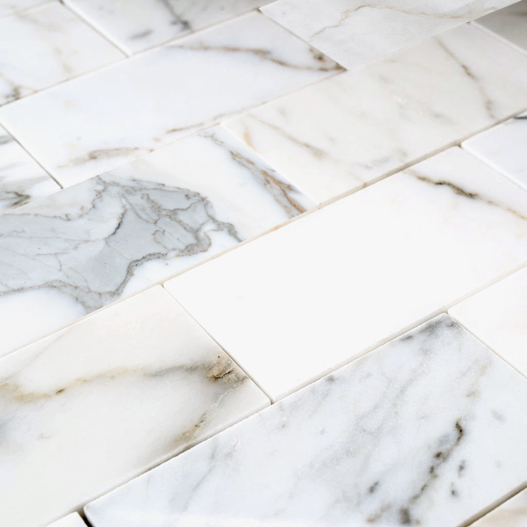 Italian Calacatta Gold Polished 3"x6"