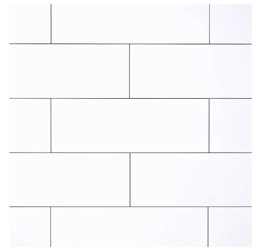 Ice White Matte 4.25x16 Ceramic Wall Tile
