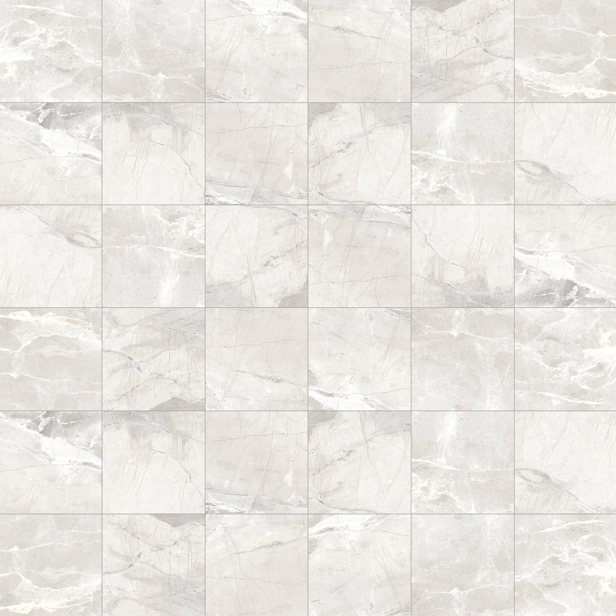 Absolute White 2x2 Mosaics