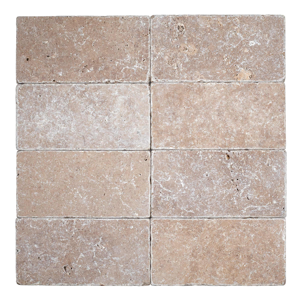 Noce Premium Travertine 3×6 Tumbled