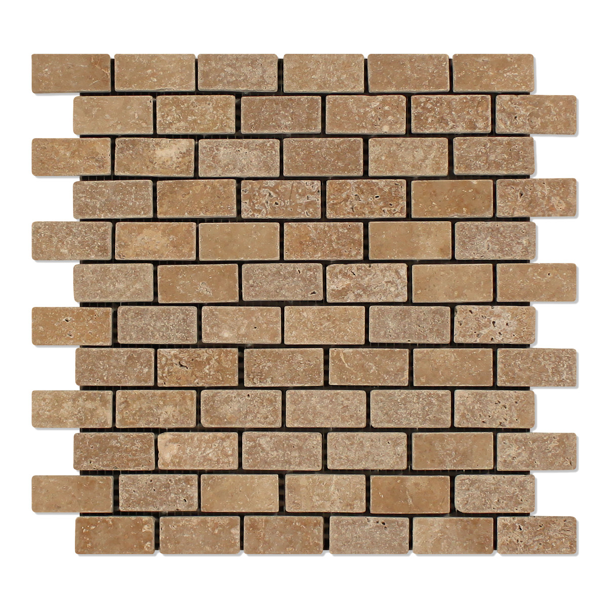 Noce Premium Travertine Brick 1″ X 2″
Tumbled