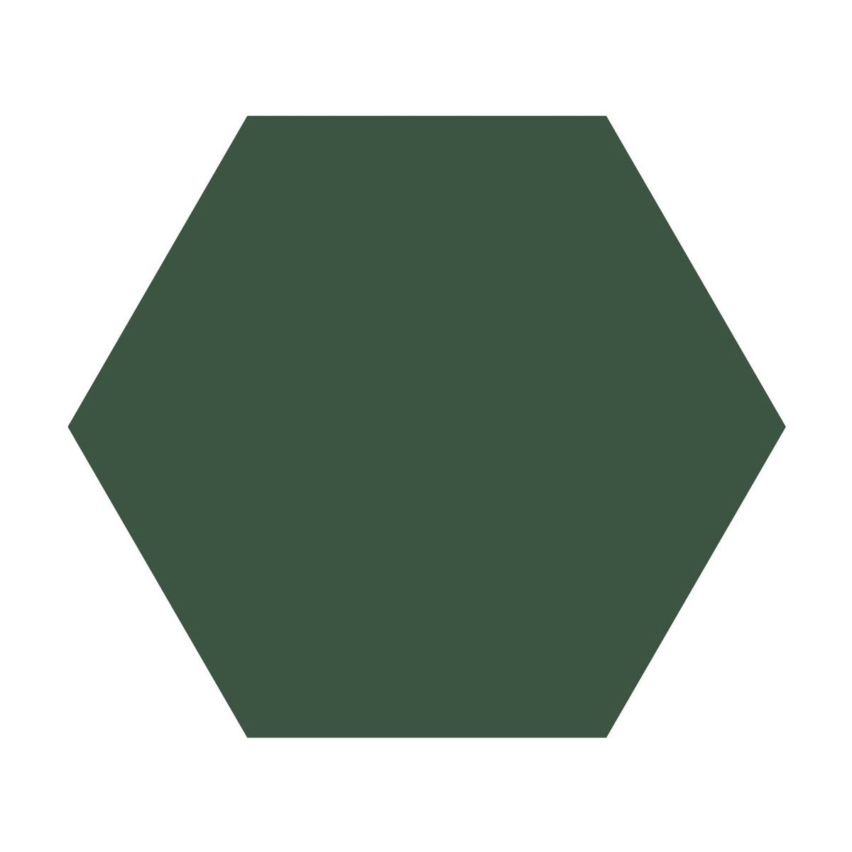 Kromatika Green 4.5x4 Hexagon